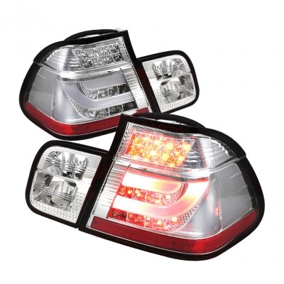 Tail Lights Spyder Auto 111-BE4699-4D-LBLED-C