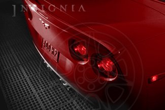 2005-2013 Chevrolet Corvette Full Width Crystal Red Spoiler by GM 19172813 Body Chevrolet 19172813