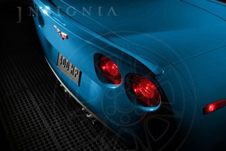 2005-2013 Chevrolet Corvette Full Width Jetstream Blue Spoiler by GM 19172812 Body Chevrolet 19172812