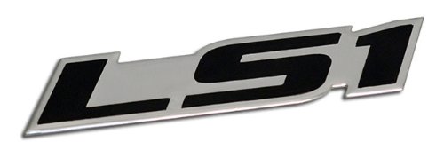 LS1 Embossed BLACK on Highly Polished Silver Real Aluminum Auto Emblem Badge Nameplate for Chevrolet Chevy Corvette C5 Camaro Z28 SS Pontiac Firebird Formula Trans Am GTO Holden Special Vehicles Clubsport R8 SE VT VX Y series Grange GTS Maloo R8 Senator Signature 300 Coupe LE Coupe4 AWD GTO GTS SV300 Avalanche XUV AWD Monaro Elfin MS8 Streamliner Clubman 98 99 00 01 02 03 04 05 06 07 08 09 10 11 12 13 1998 1999 2000 2001 2002 2003 2004 2005 2006 2007 2008 2009 2010 2011 2012 2013 Decals ERPART 100-ERPEMB372BK