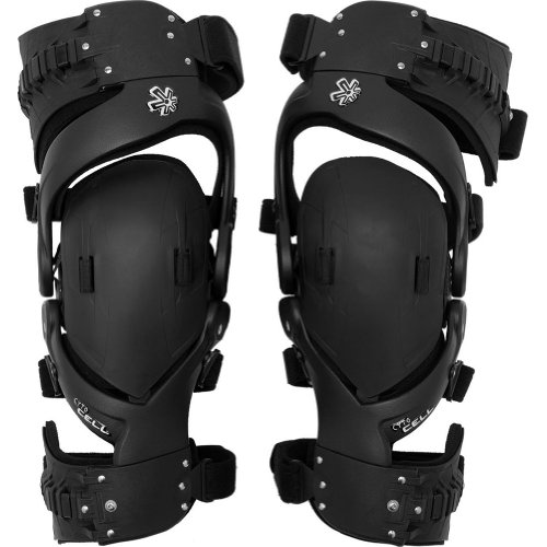 Asterisk Cyto Cell Knee Brace (Black, Large) - Pair Knee Braces Asterisk CY00L