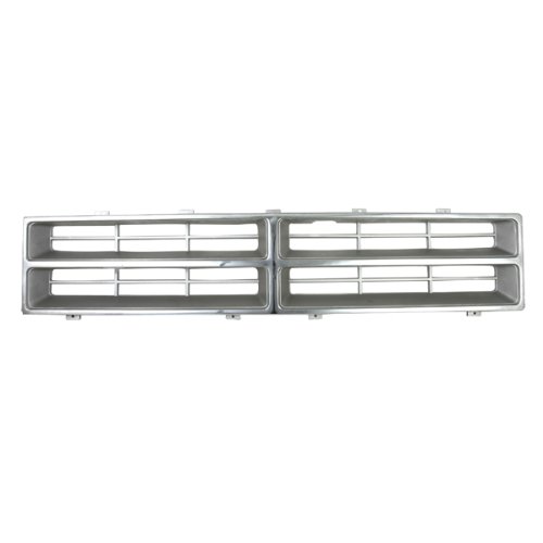 CarPartsDepot, Front Plastic Grille Grill Assembly Chrome Pickup Truck New Replacement, 400-17780 4249802 CH1200103 Grilles CarPartsDepot 400-17780