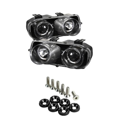 Headlight Bulbs Carpart4u CP4-PW-AI94-HL-BK+SPWSR-BK