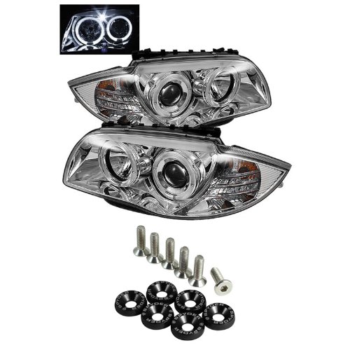 Headlight Bulbs Carpart4u CP4-PW-BMWE87-HL-C+SPWSR-BK