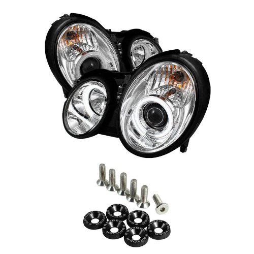 Headlight Bulbs Carpart4u CP4-PW-MBCLK98-CCFL-C+SPWSR-BK