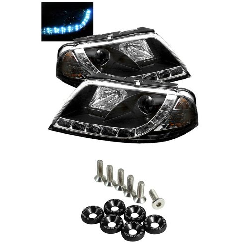 Headlight Bulbs Carpart4u CP4-PW-VP01-DRL-BK+SPWSR-BK