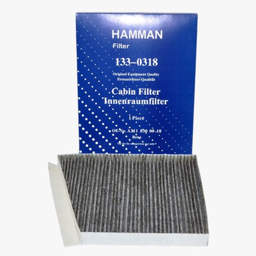 Passenger Compartment Air Filters HAMMAN 2118300018 , 2118300218 , CU3172 , 211 830 00 18 , 211 830 02 18 => Mercedes-Benz Carbon Charcoal A/C Cabin Air Filter Hamman => 2006 At Side of Heater Case CLS500 CLS55 AMG / 2007 2008 2009 2010 2011 At Side of Heater Case CLS550 CLS63 / 2003 2004 2005 W211 Sedan; w/ Automatic Climate Control; From A635992; From X170337; Side of Heater Case E320 / 2006 2007 2008 2009 At Side of Heater Case E320 / 2006 2007 2008 2009 At Side of Heater Case E350 / 2003 2004 2005 2006 w/ Automatic Climate Control; From A635992; From X170337; Side of Heater Case E500 E55 AMG / 2003 2004 2005 2006 w/o Automatic Climate Control E500 E55 AMG / 2007 2008 2009 At Side of Heater Case E550 E63 AMG