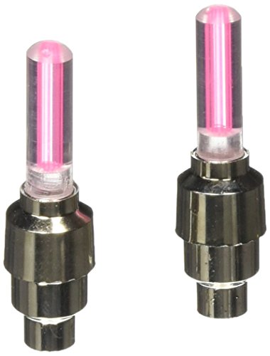 ZITRADES Patent product 2Pcs Aluminium material RED Bicycle Car Valve Caps Light Tyre Wheel Neon LED Lamp For Car Bike bicycle Motorbicycle Wheel Light Tire Light BY ZITRADES Emblems ZITRADES ZITRADES