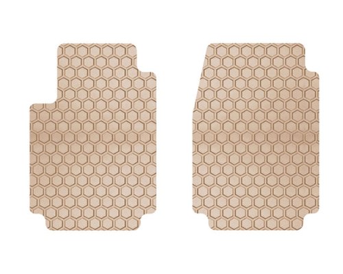 1971-1976 ALFA ROMEO Berlina 2000 / 1750 2000 Sedan Ivory Hexomat 2 Piece Front Mat Set Custom Fit Hexomat AR-123F-RT-2F-I-Introtech