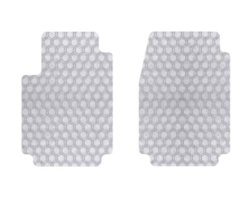 1980-1988 AMERICAN MOTOR Eagle HatchBack Clear Hexomat 2 Piece Front Mat Set Custom Fit Hexomat AP-106F-RT-2F-C-Introtech