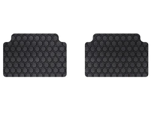 1980-1988 AMERICAN MOTOR Eagle HatchBack Black Hexomat 2 Piece Rear Mat Set Custom Fit Hexomat AP-106R-RT-2R-B-Introtech