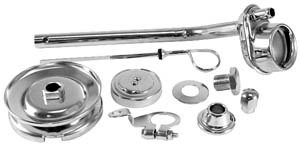 EMPI 00-8741-0 Chrome Dress Up Kit, VW Bug, Buggy, Sand Rail Axle Empi 00-8741-0