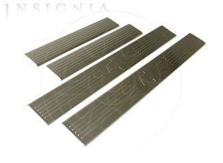 2007-2013 Chevrolet Silverado Ext. Cab GM Stainless Door Sill Plates 17802519 Door Entry Guard Chevrolet 22858897