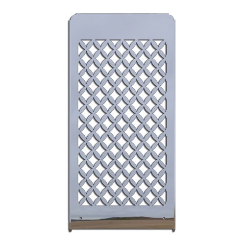 Ferreus Industries - Suzuki Boulevard C50 M50 Volusia 800 Diamond Mesh Polished Stainless Radiator Grille - GRL-123-11 Grilles Ferreus Industries GRL-123-11