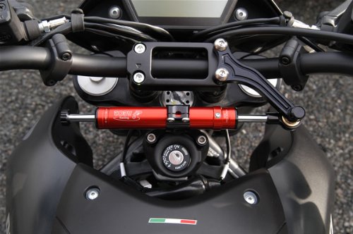 Ducati Hypermotard 796 10-12 Toby Steering Damper & Complete Mounting Kit Body & Frame Parts Toby 15.DU07.10be