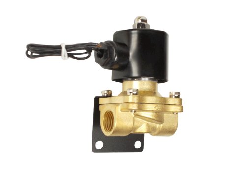 Single 3/8NPT Air Ride Suspension Fast Brass Valve W/ Mounting Bracket Air Suspension Kits AirMaxxx AIR-VALVE-38-1-BRKT-009