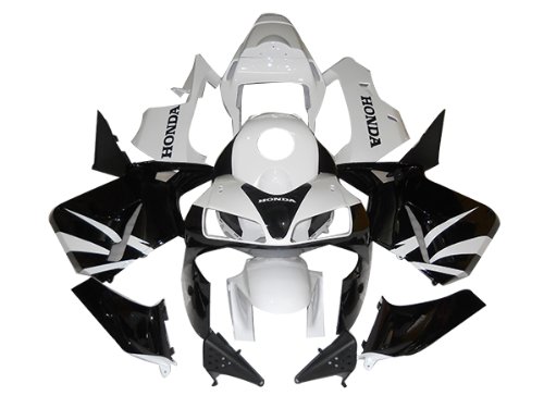 Bodywork Fairing Kit For Honda CBR600RR F5 03 04 ABS Plastic Injection Mold Technology Fairing Set (U) Free Gifts: Heat Shield, Windscreen and Tank Pad Body Kits Yonglong BH76DCN