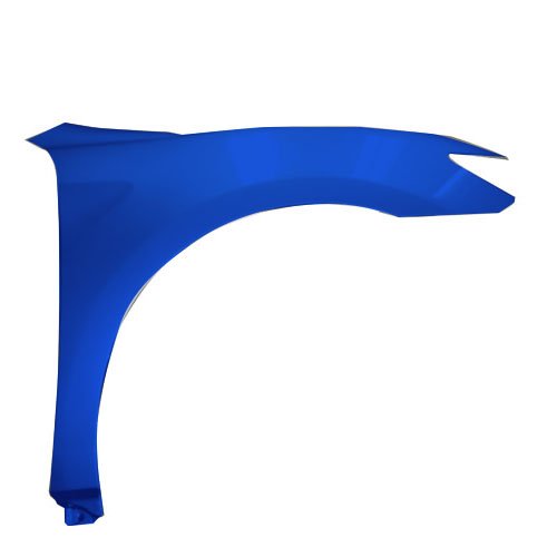 Honda Civic (Coupe) Passenger Fender Painted Fiji Blue Pearl (B-529P) Fenders Lesonal/Aftermarket 60211SVAA90ZZB529P