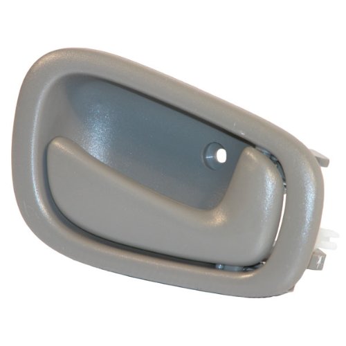 1998-2003 Toyota Corolla, Chevrolet Prizm Gray Grey Front OR Rear Inside Inner Interior Door Handle Right Passenger Side(1998 98 1999 99 2000 00 2001 01 2002 02 2003 03) Custom Fit Aftermarket Auto Parts TO1353141
