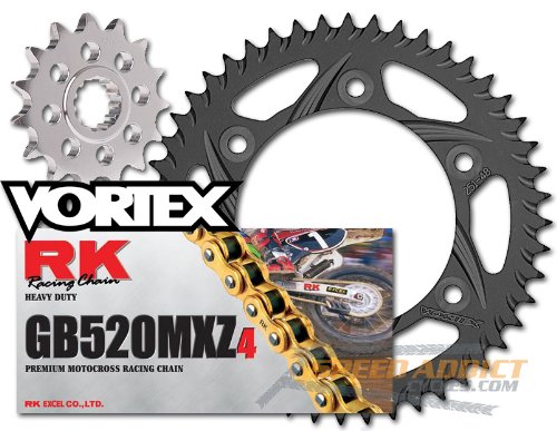 Chain & Sprocket Kits RK Vortex 2012-968ZK
