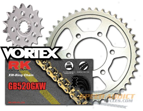 Chain & Sprocket Kits RK Vortex 4107-098SG
