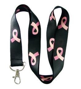 Key Chains  Lan Ribbon Black