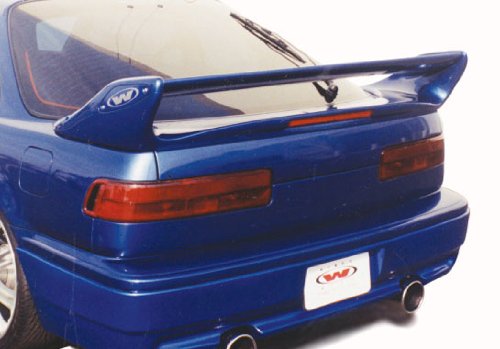 Wings West 90-93 Acura Integra 2 Door Adj. Commando Style Spoiler W/LED Light wing Body Wings West 591424lww