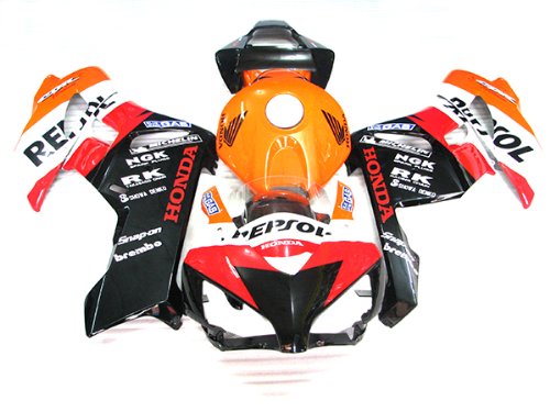 Bodywork Fairing Kit Fit For Honda CBR1000RR 04 05 ABS Plastic Injection Mold Technology (02) Free Gifts: Heat Shield, Windscreen and Tank Pad Body Kits Yonglong BH124DCN