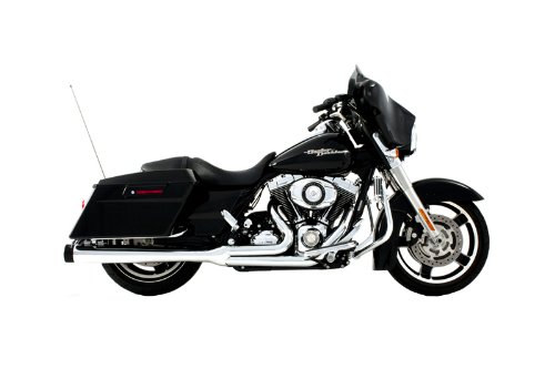 Rinehart Chrome 2-into-1 Exhaust System for Harley Davidson 2009-2013 Touring Models Complete Systems Rinehart Racing 200-0100