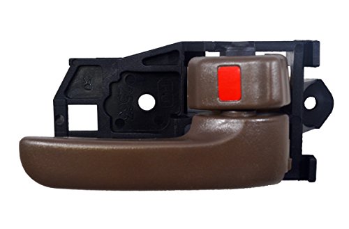 PT Auto Warehouse TO-2562B-1RH - Inside Interior Inner Door Handle, Brown - Passenger Side Body PT Auto Warehouse TO-2562B-1RH