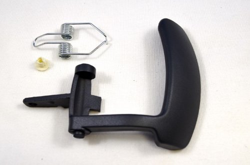 PT Auto Warehouse GM-2576G-1LH - Inside Interior Inner Door Handle Lever Only, Dark Gray - Driver Side Body PT Auto Warehouse GM-2576G-1LH