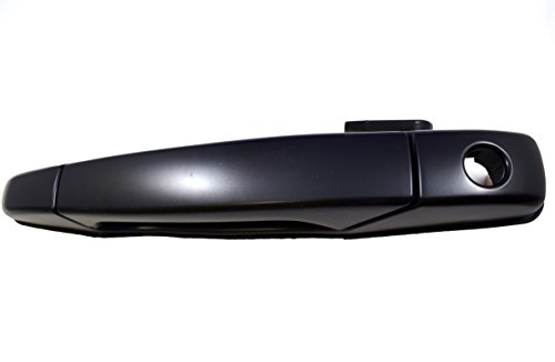 PT Auto Warehouse GM-3545P-FL - Outside Exterior Outer Door Handle, Primed Black - Driver Side Front Body PT Auto Warehouse GM-3545P-FL