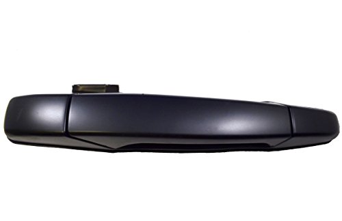 PT Auto Warehouse GM-3545P-FRK - Outside Exterior Outer Door Handle, Primed Black - without Keyhole, Passenger Side Front Body PT Auto Warehouse GM-3545P-FRK