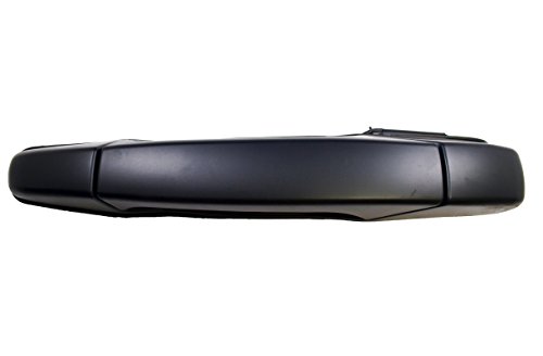 PT Auto Warehouse GM-3545P-RL - Outside Exterior Outer Door Handle, Primed Black - Driver Side Rear Body PT Auto Warehouse GM-3545P-RL
