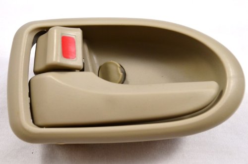 PT Auto Warehouse MA-2801E-LH - Inside Interior Inner Door Handle, Beige/Tan - Driver Side Body PT Auto Warehouse MA-2801E-LH