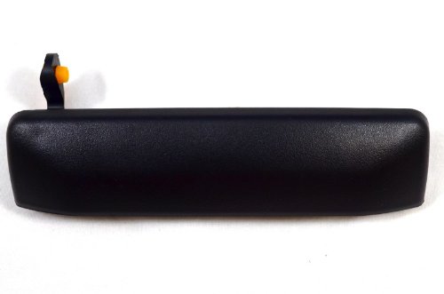 PT Auto Warehouse NI-3805A-FR - Outside Exterior Outer Door Handle, Textured Black - Passenger Side Front Body PT Auto Warehouse NI-3805A-FR