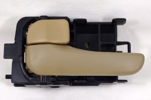 PT Auto Warehouse NI-2175E-LH - Inside Interior Inner Door Handle, Beige/Tan (Sand) - Driver Side Body PT Auto Warehouse NI-2175E-LH