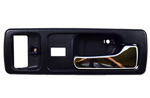 PT Auto Warehouse HO-2380MJ-FR - Inside Interior Inner Door Handle, Blue Housing with Chrome Lever - with Power Lock Hole, 2-Door Coupe, Passenger Side Body PT Auto Warehouse HO-2380MJ-FR