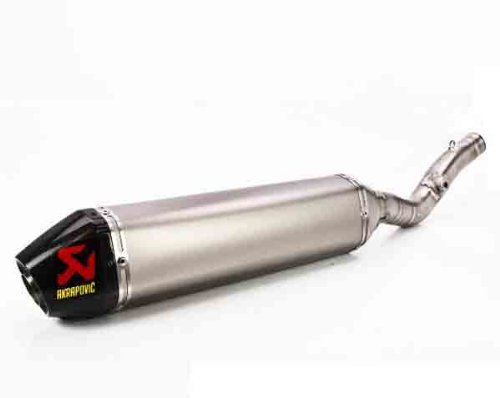 Akrapovic Slip-On - Hexagonal Titanium Muffler , Color: Titanium, Material: Titanium S-Y13SO1-HT Mufflers Akrapovic S-Y13SO1-HT