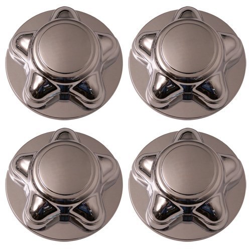 Set of 4 Replacement Aftermarket Center Caps Hub Cover Fits 16 & 17 Inch Wheel - Part Number: IWCC3203C Center Caps IWC IWCC3203C