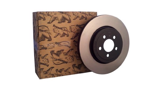 Frozen Rotors 1496 FZR Rear Brake Rotor - Cryogenically Treated For Maximum Durability Rotors Frozen Rotors 1496FZR