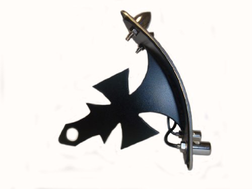 Victory Motorcycles Hammer/vegas/kingpin/jackpot Cross Vertical License Plate Mount Covers Pineda's Metal Custom Designs VCCB