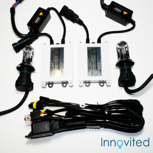 Innovited 55w Ac HID Bi-xenon Conversion Kit H4-3 9003-3 H4 9003 Hb2 5000k Hi/lo Beam HID Bulbs Electrical Innovited IN01038