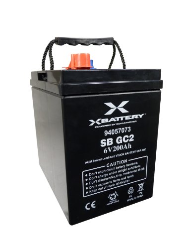 Schumacher SB GC2 X-Line 6V 200Ah AGM Battery Batteries Schumacher SB GC2