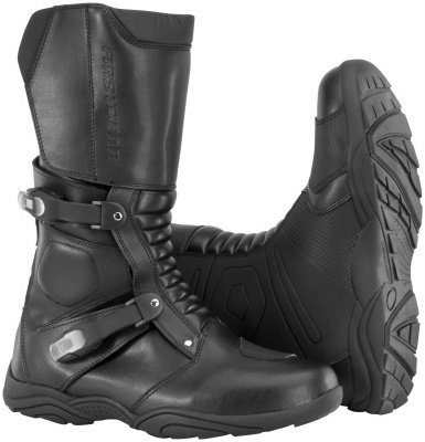 Firstgear Mens Kathmandu Motorcycle Boots Black 12 Boots Firstgear XF-51-5885
