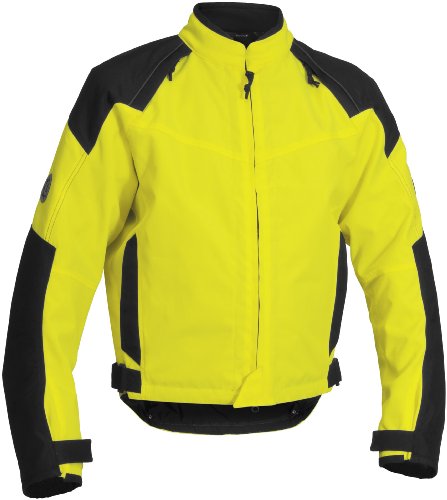 Firstgear Rush Tex Men's Textile Motorcycle Jacket (DayGlo, X-Large Tall) Jackets & Vests Firstgear 515963