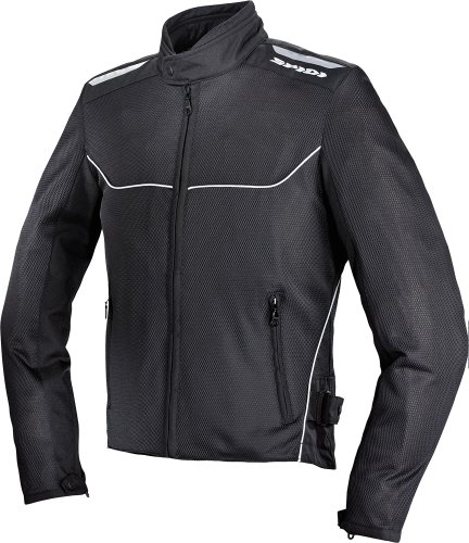 Spidi Mens Netix Motorcycle Jacket Black Medium M Jackets & Vests Spidi T148-026-M