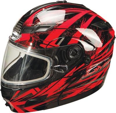 GMAX GM54S Modular Snow Helmet With Dual Pane Shield Red S/Small Helmets Gmax G2544204 TC-1