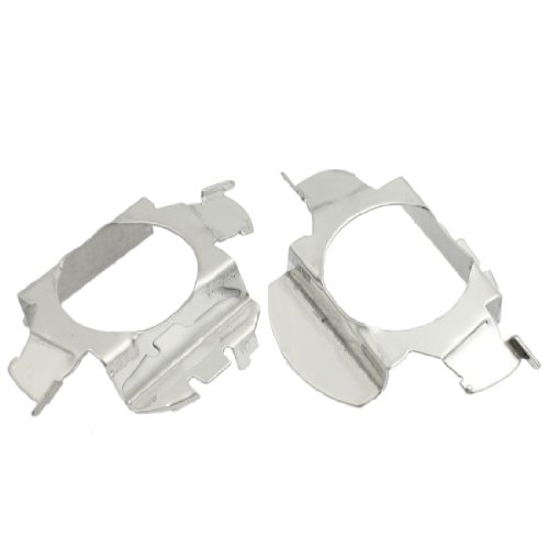 Car HID Xenon Light Bulb Holder Adapter Retainer 2 Pcs for Volkswagen Bora Headlight Bulb Retainers Amico a13010400ux0248
