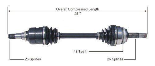 Shafts Prime Choice Auto Parts DSK255